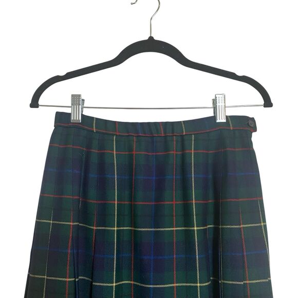 Vintage Pendleton Signature Tartan Skirt Sz 6 Midi Plaid Wool Preppy Academia - Picture 7 of 12